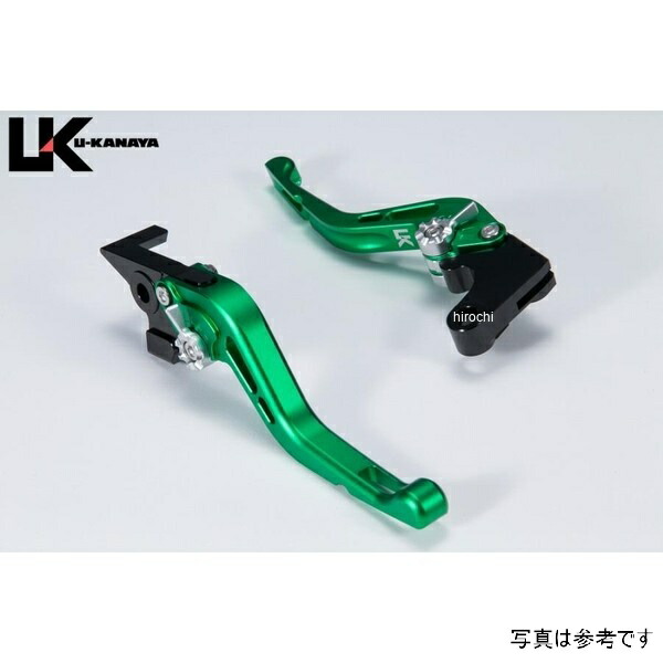 ユーカナヤ U-KANAYA ビレットレバーセット GPタイプ ショート ヤマハ 25年以降 MT-07 マットグリーン YA038-092-0617 JP店