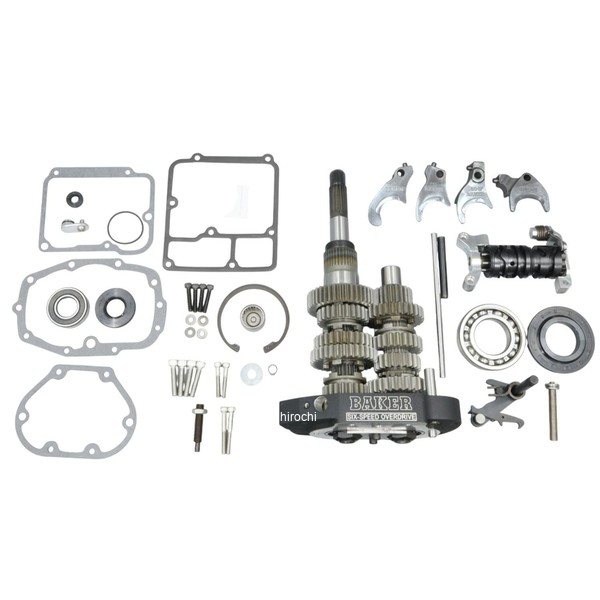 【メーカー在庫あり】 ベイカードライブトレイン Baker Drivetrain オーバードライブキット 00年-06年 ソフテイル 01年-05年 ダイナ OD6-401P-03 JP店