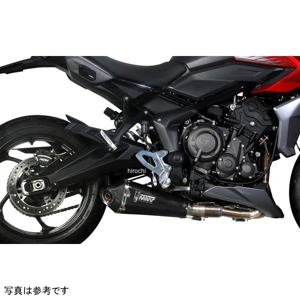 ミヴ Mivv フルエキゾーストマフラー 触媒あり DELTA RACE BLACK 21年-24年 トライアンフ TIGERSPORT660 ステンブラック T.022.LDRB-ACC.077.A1-TIGERSPORT660 JP店