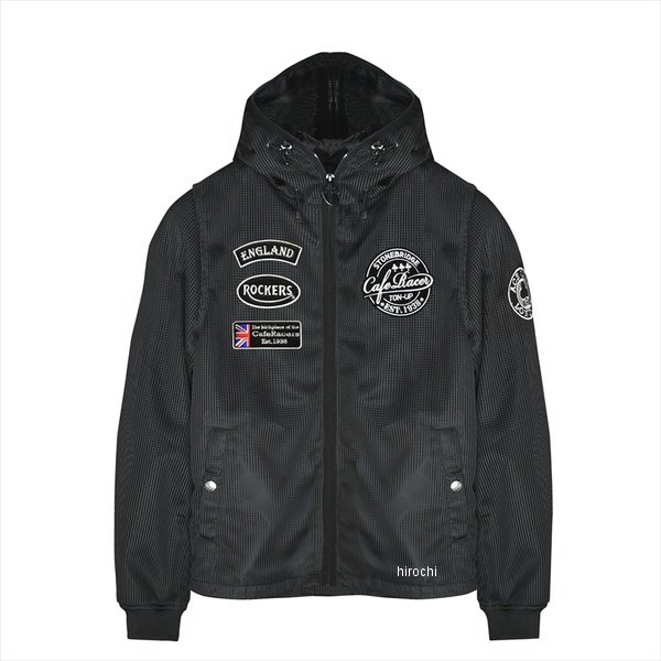 【即納】 エースカフェロンドン ACE CAFE LONDON 2026年春夏モデル シースルー メッシュジャケット ブラック M SS2603MJ JP店｜株式会社ヒロチー商事 店