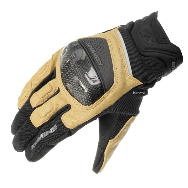 【メーカー在庫あり】 コミネ KOMINE 2026年春夏モデル カーボンメッシュグローブ 3XLサイズ サンド GK-268 JP店