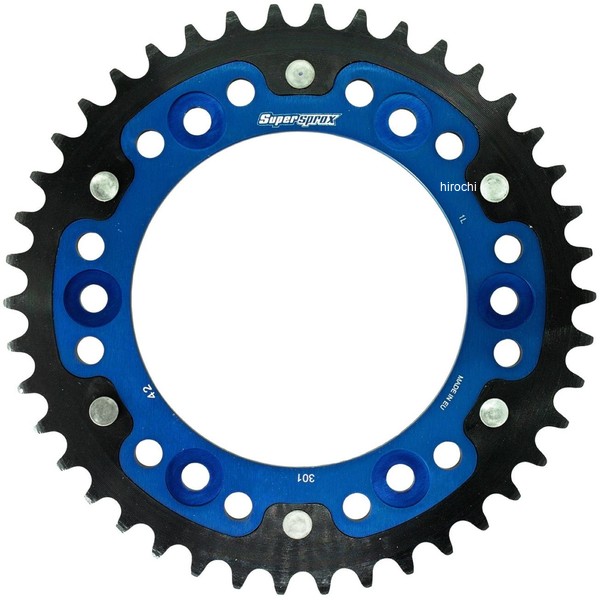 スーパースプロックス SUPERSPROX リアスプロケット ステルス 301-42T 89年-96年 CRM250R ブルー RST-301:42-BLU JP店|株式会社ヒロチー商事 店