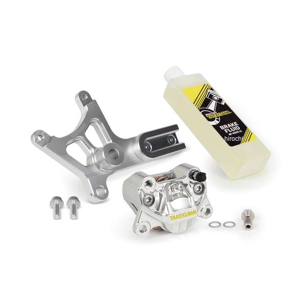 SP武川 アルミビレット2POTキャリパーリアセット ダックス125 シルバー 06-08-0278 JP店