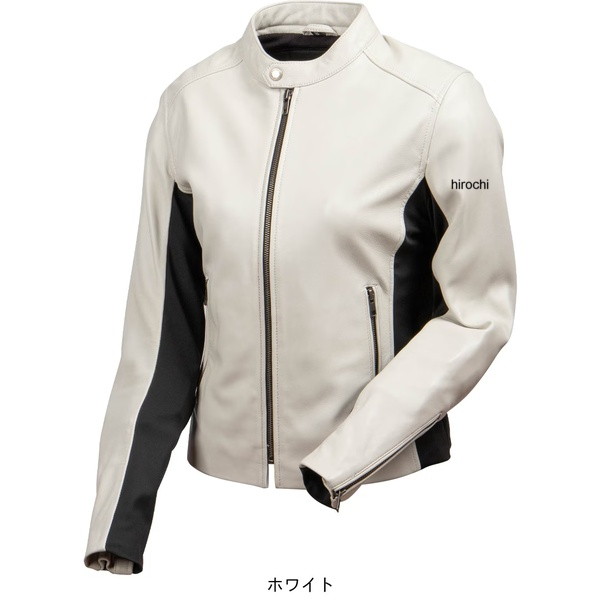 【New】 デグナー DEGNER 2026年春夏モデル レザージャケット レディース ホワイト L FR26SJ-15 JP店