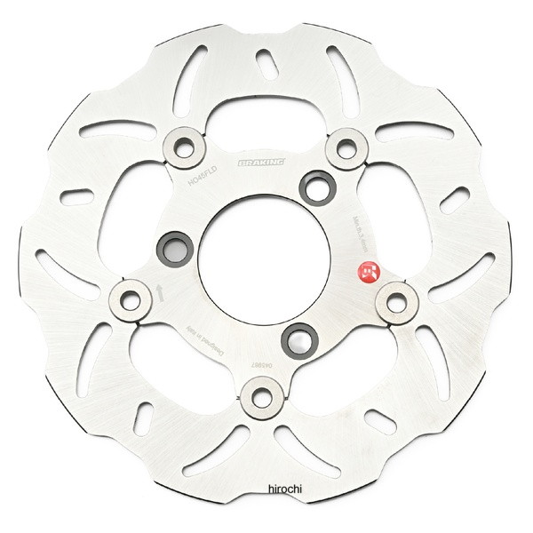 【New】 ブレーキング BRAKING HO45FLD ディスクローター ウェーブデスク フロント専用 ホンダ XR100 Motard/NSF100 65461 JP店
