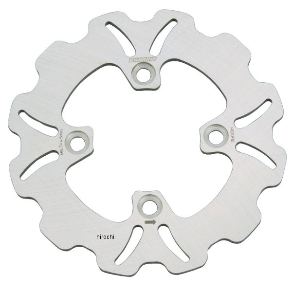【New】【メーカー在庫あり】 ブレーキング BRAKING HO20FID ディスクローター ウェーブデスク フロント専用 ホンダ フュージョン/SE 86-07 65480 JP店