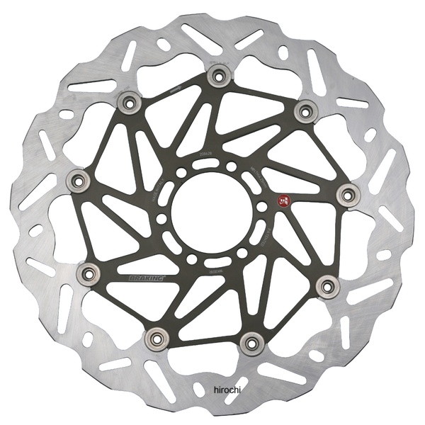【New】【メーカー在庫あり】 ブレーキング BRAKING WK001R ディスクローター ウェーブデスク フロント右側専用 ヤマハ SRX400/600 65554 JP店