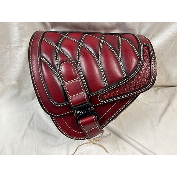 部品屋K&W サドルバッグ レッド スカル 汎用品 LCL-B2 JP店 103,318円