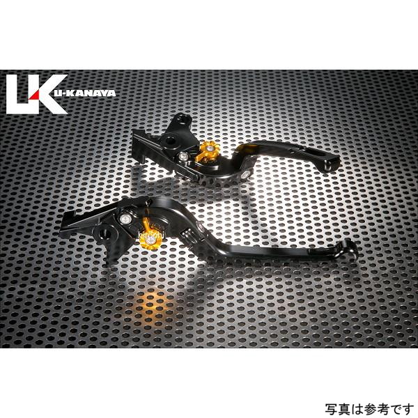 ユーカナヤ U-KANAYA レバーセット 可倒式R 25年以降 トライアンフ スピードツイン900 黒 TR022-154-0701 JP店