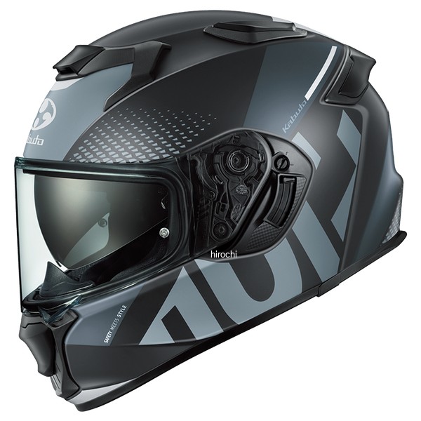 オージーケーカブト OGK KABUTO フルフェイスヘルメット KAMUI 5 VELTA フラットブラックグレー XS 4966094645991 JP店｜株式会社ヒロチー商事 店
