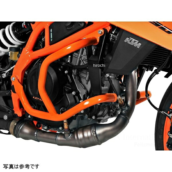 ヘプコアンドベッカー HEPCO&BECKER エンジンガード オレンジ 24年- 125 Duke 501-7672-0006 JP店|株式会社ヒロチー商事 店