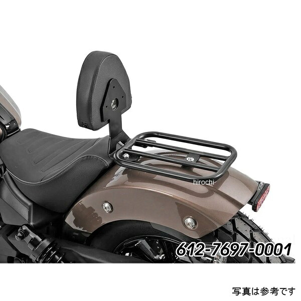 ヘプコアンドベッカー HEPCO&BECKER ソロラック バックレスト付 25年- Scout Bobber 612-7697-0001 JP店｜株式会社ヒロチー商事 店