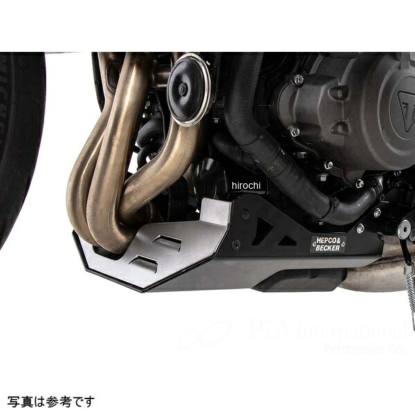 ヘプコアンドベッカー HEPCO&BECKER エンジンアンダーガード シルバー/ブラック 22年-25年 TigerSport 660 810-7636-0091 JP店｜株式会社ヒロチー商事 店