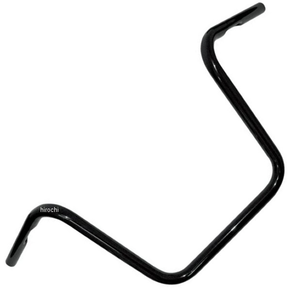 【USA在庫あり】 DRAG 1インチ ハンドルバー エイプ 12インチ 08年以降 FLHR 黒(つや有り) 0601-1217 JP店
