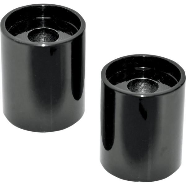 【USA在庫あり】 LAチョッパーズ LA Choppers 1インチバー用 延長ライザー 1.5インチ(38mm)高 黒(つや有り) 0602-0459 JP店