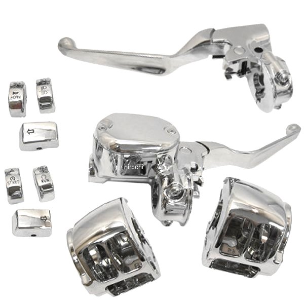 【USA在庫あり】 DRAG コントロール 左右キット クローム 14年以降 XL ABS付き車 0610-0802 JP店|株式会社ヒロチー商事 店
