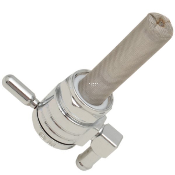 【メーカー在庫あり】 ゴランプロダクツ Golan Products フューエル ペットコック 22mm ダウン クローム 76-312D-CS JP店