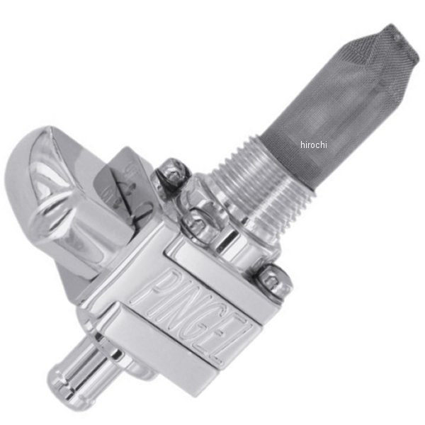 【USA在庫あり】 ピンゲル PINGEL フューエル バルブ 3/8インチ(9.5mm) NPT シングル 5/16インチ ポリッシュ 0705-0047 JP店