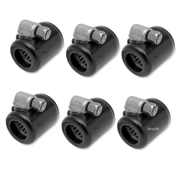 【USA在庫あり】 ナムズ NAMZ ホースクランプ 1/4インチ(6mm)-5/16インチ(8mm) 黒 (6個入り) 0706-0047 JP店