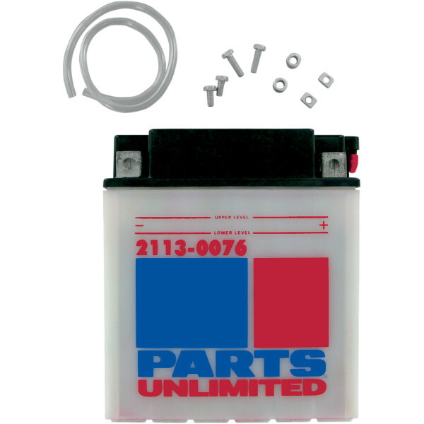 【USA在庫あり】 パーツアンリミテッド Parts Unlimited 液別 耐久バッテリー 開放型 12V YB30CL-B 2113-0076 JP店|株式会社ヒロチー商事 店