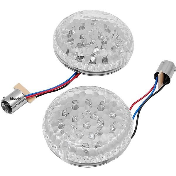 417738 ショークローム Show Chrome LED ターンシグナル カバーキット 05年-12年 ドラッグスター フロント 10-1606 JP店|株式会社ヒロチー商事 店