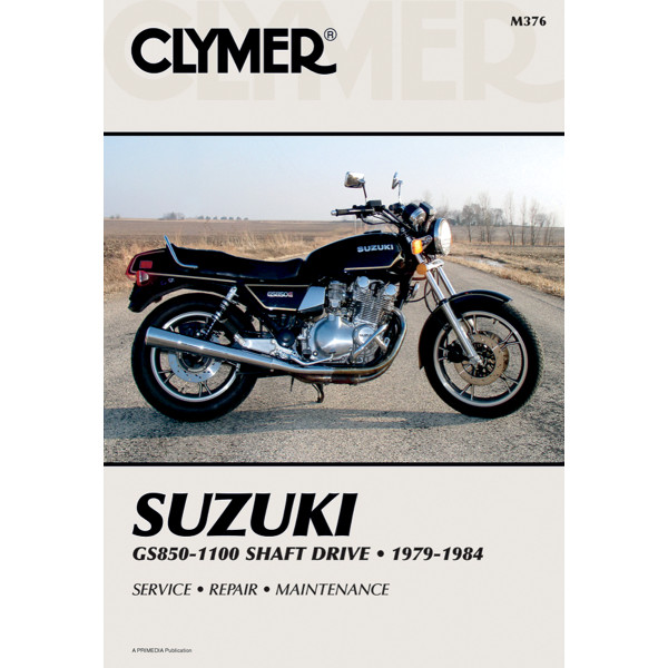 【USA在庫あり】 クライマー Clymer マニュアル 整備書 79年-84年 スズキ GS850-1100 シャフト M376 JP店｜株式会社ヒロチー商事 店