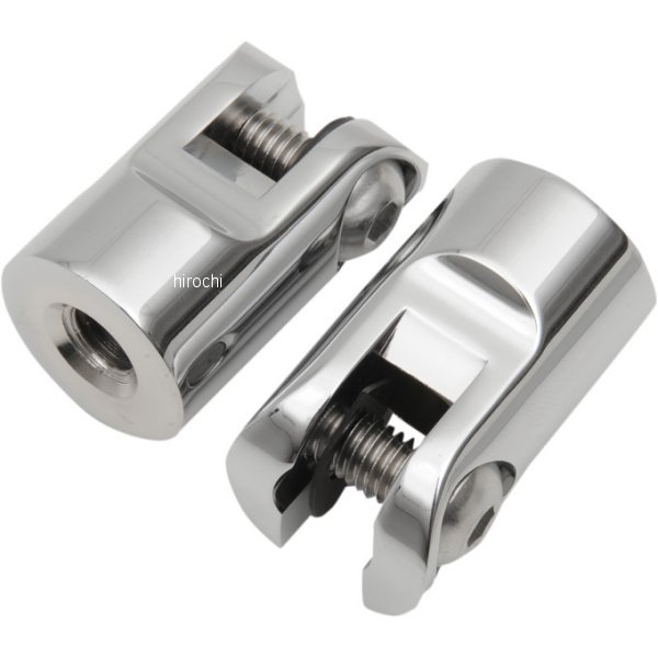 【USA在庫あり】 アクトロニクス Accutronix フットペグマウント リア 1.5インチ(38mm) 1/2-13 穴 クローム 1811-2991 JP店