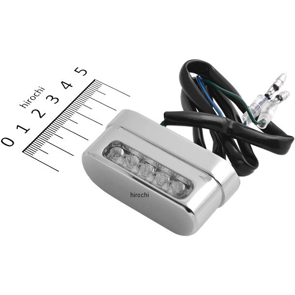 【USA在庫あり】 DRAG LEDナンバー灯 クローム 2030-0579 JP店