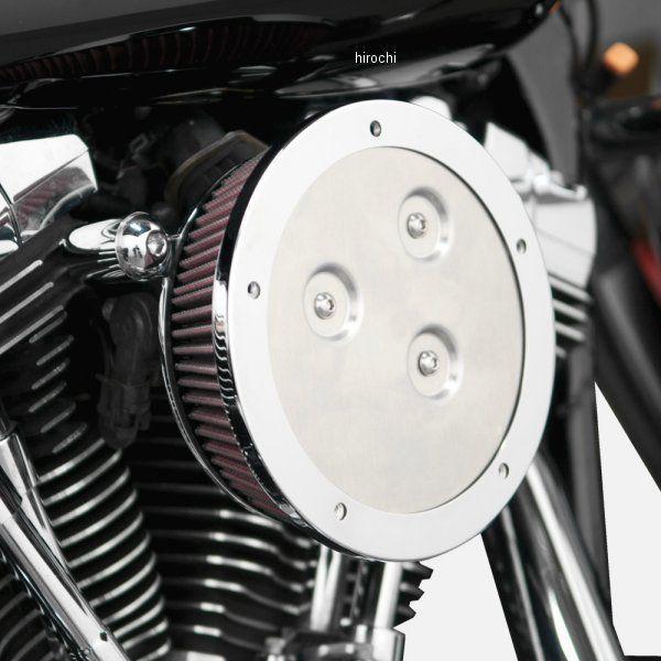 アレンネス Arlen Ness エアクリーナー ダービーサッカー スタンダードフィルター カバー無し クローム 99年-01年 FLT EFI車 18-383 JP店|株式会社ヒロチー商事 店