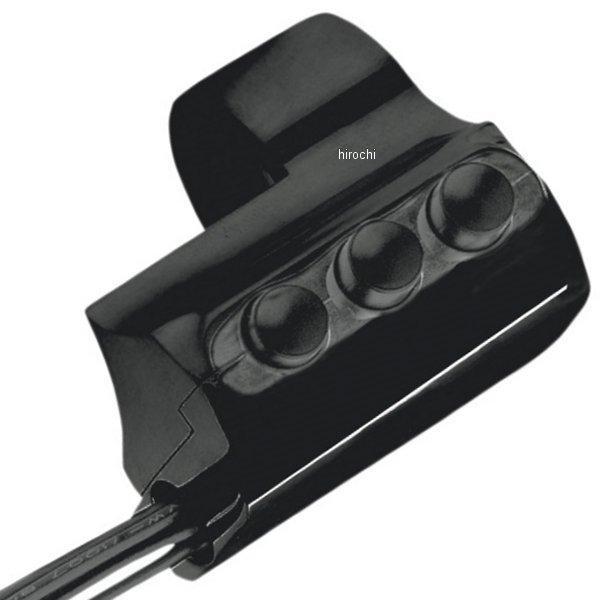 【USA在庫あり】 パフォーマンスマシン スイッチハウジング 3ボタン 右側 黒 0616-0097 JP店|株式会社ヒロチー商事 店