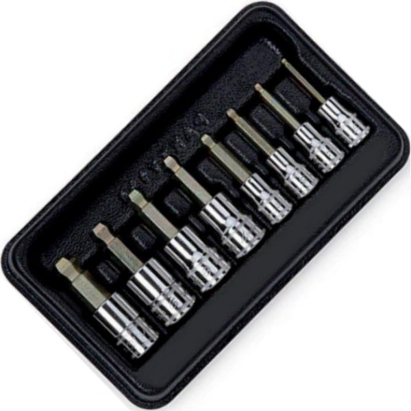 スナップオン Snap-on 1/4インチ/3/8インチ ソケット ヘキサ ボール インチサイズ 8点セット 208EFTABY JP店 29,199円