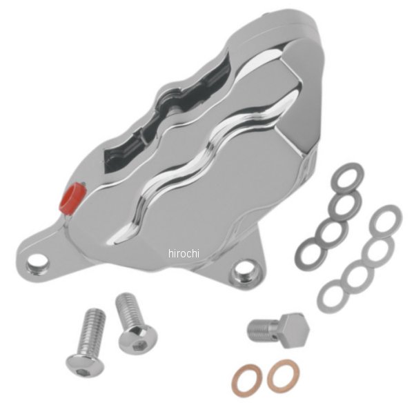 【USA在庫あり】 Hawg Halters 4ピストン フロント シングルキャリパー 84年-99年 クローム 1701-0001 JP店|株式会社ヒロチー商事 店