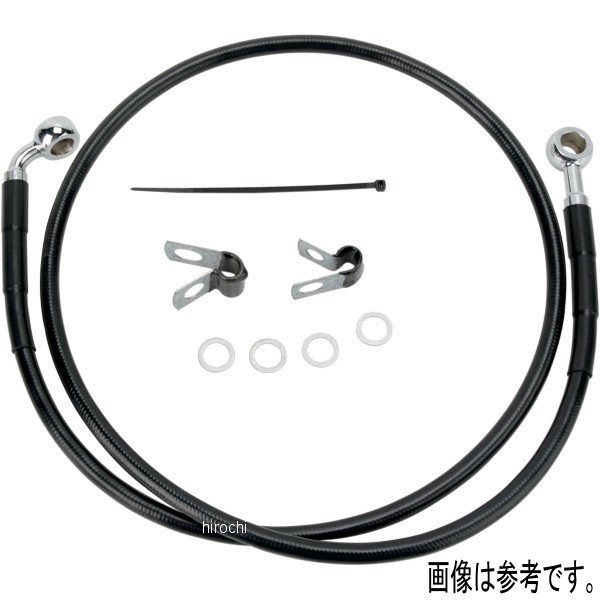 【USA在庫あり】 DRAG リア ブレーキライン 黒ステンレス 標準長 09年-13年 FLT ABS付 1741-2943 JP店|株式会社ヒロチー商事 店