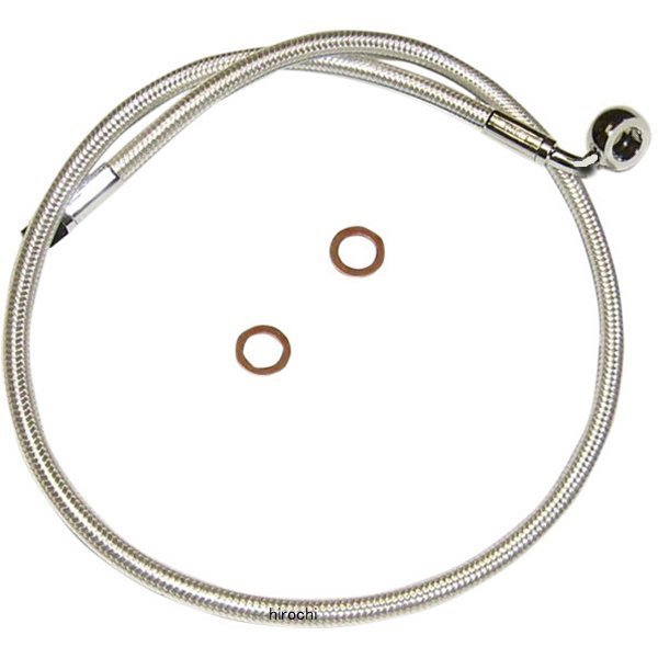 【USA在庫あり】 マグナム MAGNUM フロント ブレーキライン 10mm/90&deg;アッパー 21インチ(533mm) クローム 1741-4031 JP店｜株式会社ヒロチー商事 店