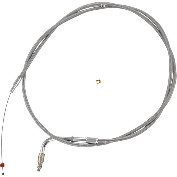 【USA在庫あり】 バーネット Barnett スロットルケーブル 46.5インチ ステンレス 02年-07年 FLTR、03年-06年 FLHT DS-223585 JP店|株式会社ヒロチー商事 店