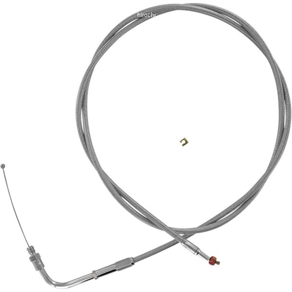 【USA在庫あり】 バーネット Barnett スロットル ケーブル 44インチ ステンレス 85年-89年 FLHT、81年-89年 FLTC 56328-81B DS-223995 JP店|株式会社ヒロチー商事 店