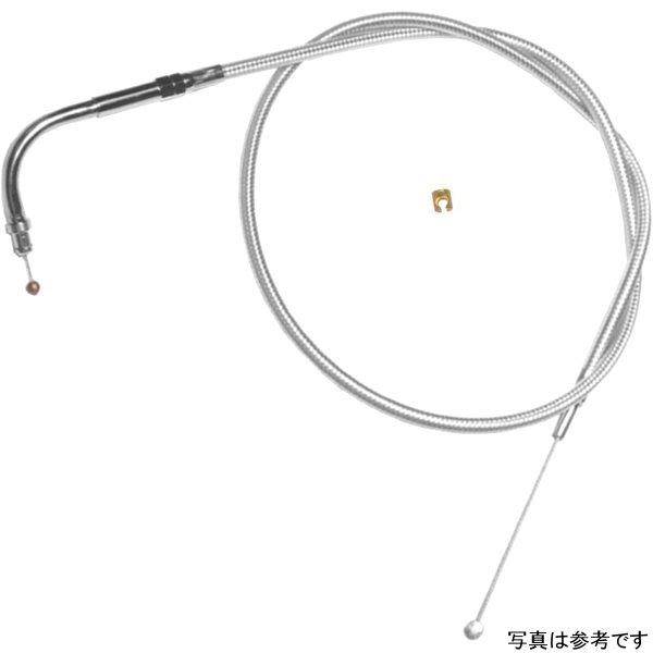 マグナム MAGNUM アイドルケーブル 45.50インチ SSキャブ用 クローム 84年-95年 BigTwin、86年-95年 XL DS-3455 JP店
