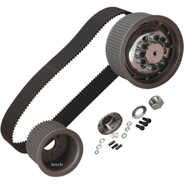 【USA在庫あり】 ベルトドライブ Belt Drives 8mm 3インチ ベルトドライブキット 55年-84年 キックスタータ 2302-1263 JP店
