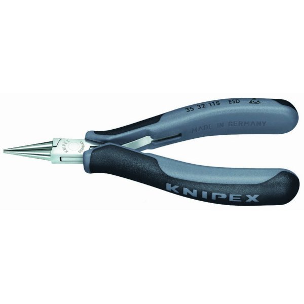 【メーカー在庫あり】 クニペックス KNIPEX エレクトロニクスプライヤー 3532-115ESD-KP JP店