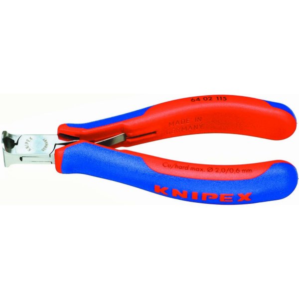 【メーカー在庫あり】 クニペックス KNIPEX エンドカッティングニッパー 6402-115-KP JP店｜株式会社ヒロチー商事 店 7,540円