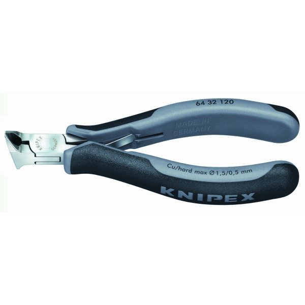 【メーカー在庫あり】 クニペックス KNIPEX エレクトロニクスエンドカッティングニッパー 6432-120ESD-KP JP店