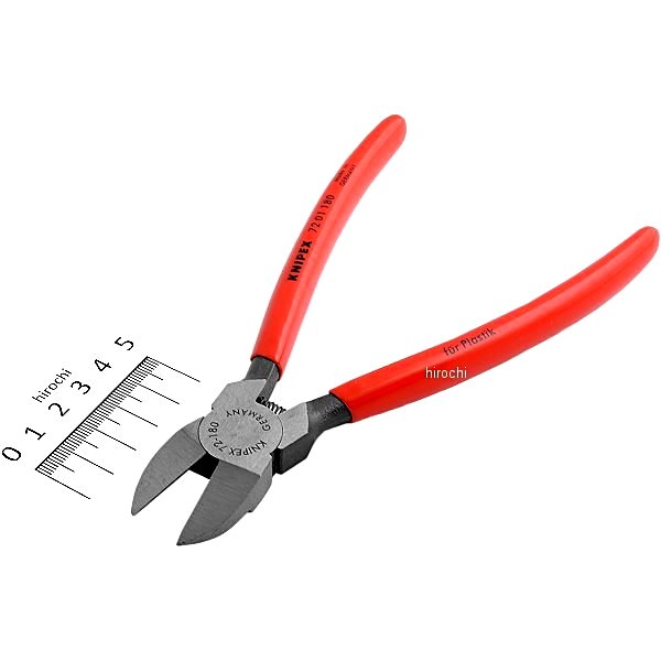 【メーカー在庫あり】 クニペックス KNIPEX プラスチック用ニッパー 7201-180-KP JP店