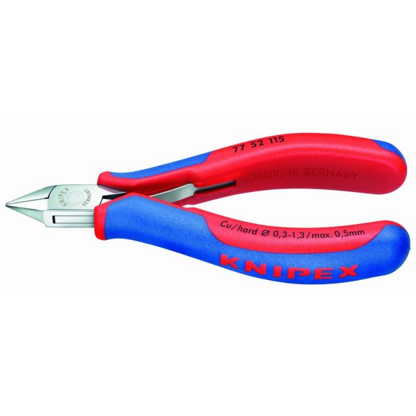 【メーカー在庫あり】 クニペックス KNIPEX エレクトロニクスニッパー 7752-115-KP JP店｜株式会社ヒロチー商事 店