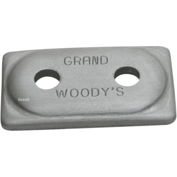 【USA在庫あり】 ウッディーズ Woody's 2ホール グランド ディガー サポートプレート (48個入り) 1250-0240 JP店