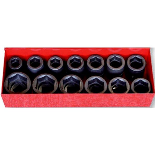 【メーカー在庫あり】 コーケン Ko-ken 3/4インチsq 6角インパクトソケットセット ミリタイプ 13ヶ組 16201M JP店|株式会社ヒロチー商事 店