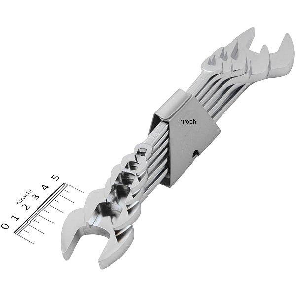 【メーカー在庫あり】 KTC 京都機械工具 スパナセット(6本組) TS206A-KC JP店