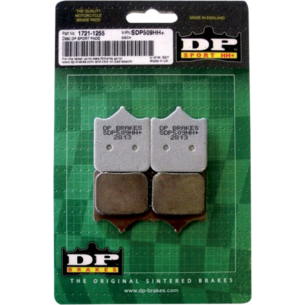 【USA在庫あり】 DPブレーキ DP Brakes ブレーキパッド フロント 10年以降 BMW S1000RR、S1000XR (HH+ シンタード) 1721-1255 JP店|株式会社ヒロチー商事 店