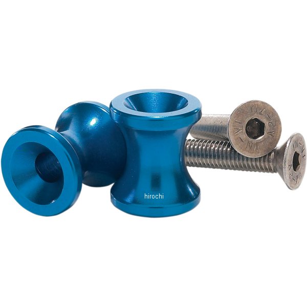 ボルテックス Vortex スイングアーム スプール 左右ペア 6mm 旧ヤマハ車 青 1303-0020 JP店