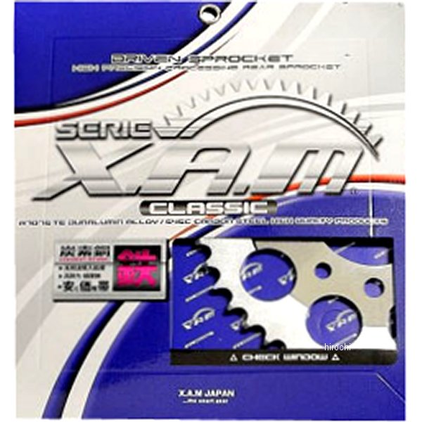 ザム XAM リア スプロケット 530/43T スチール B6504-43 JP店