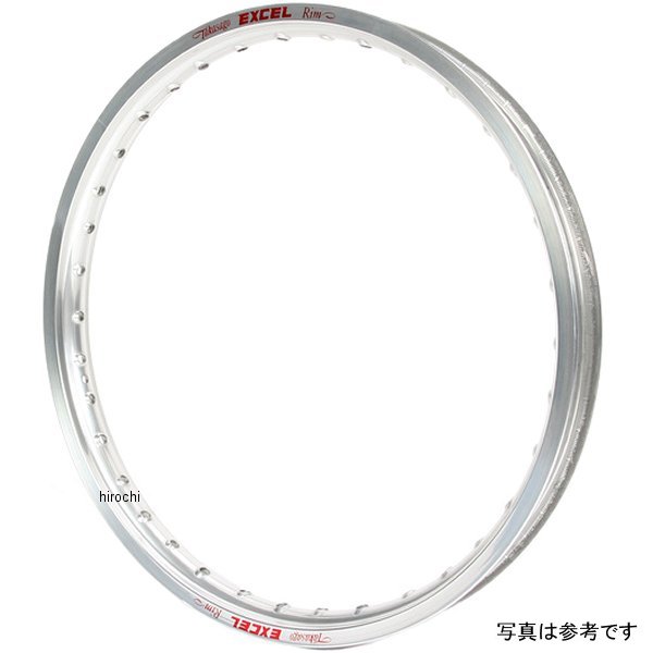 【USA在庫あり】 エキセル EXCEL アルミリム リア 16X1.85 95年以降 RM、KX 28H シルバー RKDDS400 JP店